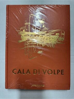 SEALED- Assouline Cala di Volpe Hardcover Book, English - Niky Swallow